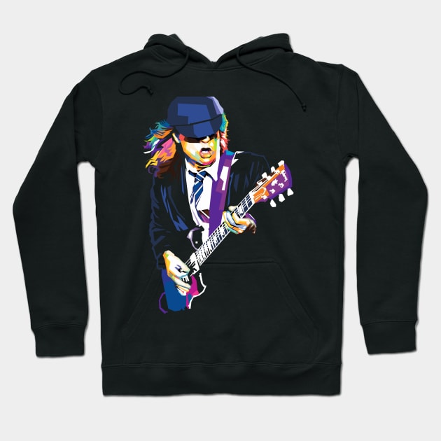 Angus Young Hoodie by Wijaya6661